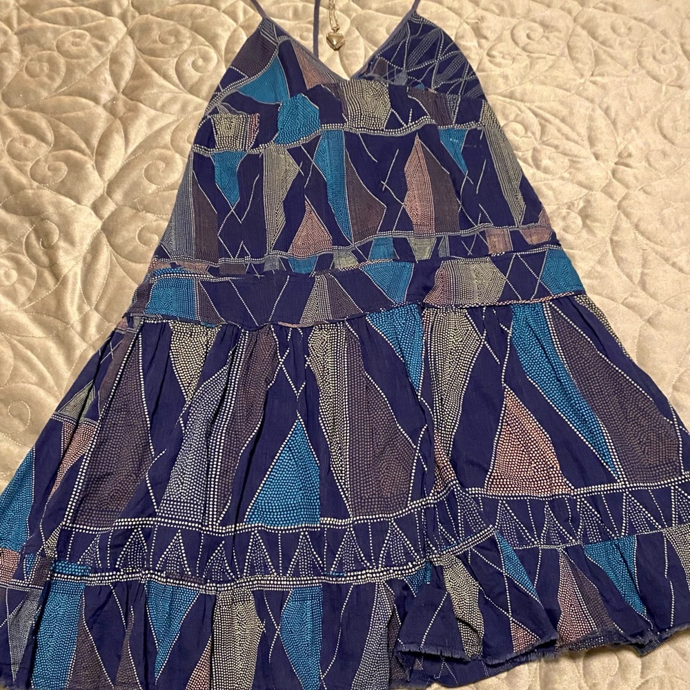 Free People dress of many blues!